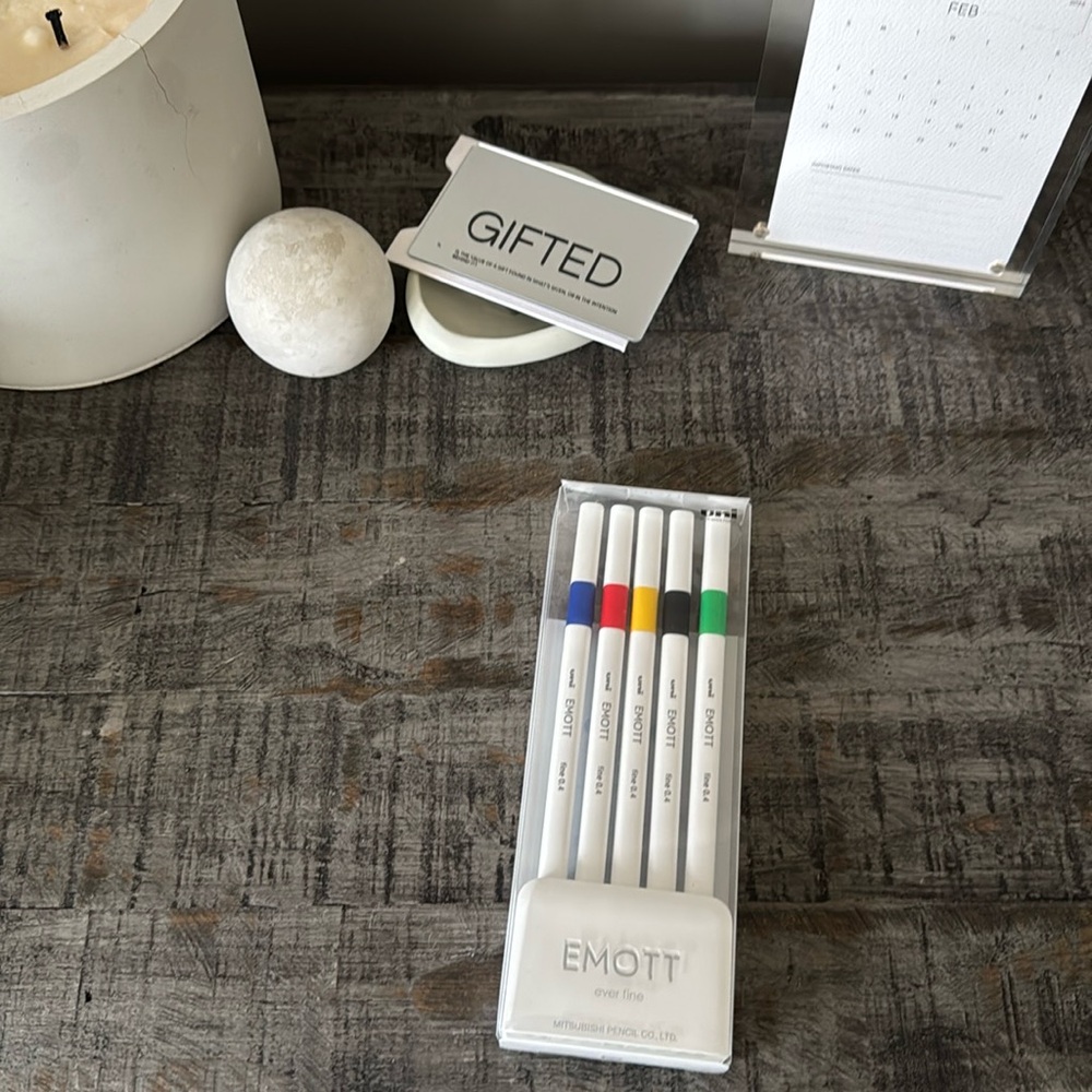 NWT Emott Ever Fine Pens ❤️